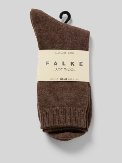 Falke Socken mit hochwertigem Woll-Kaschmir-Mix Modell 'COSY WOOL' Beige Melange 3