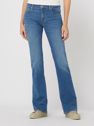 7 For All Mankind Bootcut Jeans mit Stretch-Anteil Blau 4