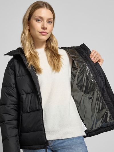 COLUMBIA Kurtka pikowana z naszywką z logo model ‘Pike Lake’ Czarny 3