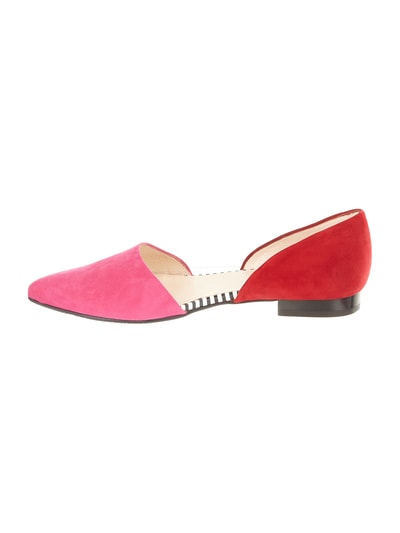 PETER KAISER Ballerinas aus Veloursleder Pink 4