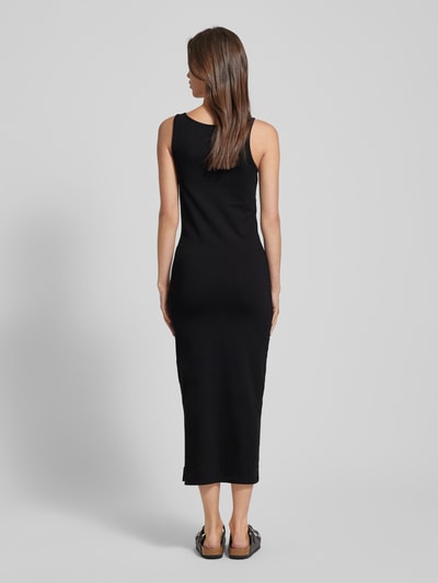 Vero Moda Długa sukienka w jednolitym kolorze model ‘MAXI MY SOFT’ Czarny 5