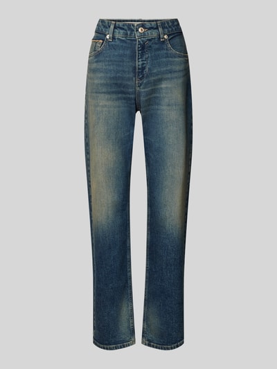 MAC Straight Leg Jeans im 5-Pocket-Design Hellblau 2