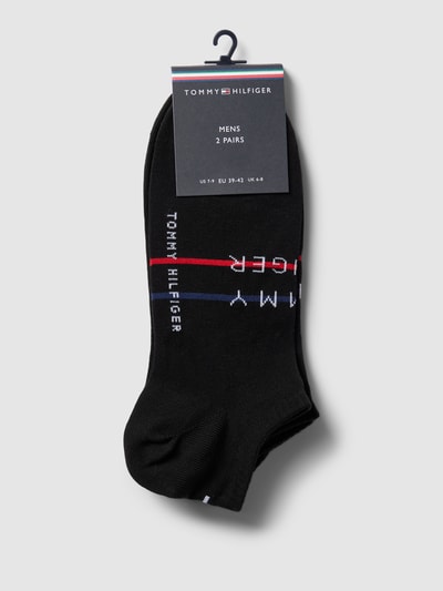 Tommy Hilfiger Sneakersocken mit Kontraststreifen Black 3