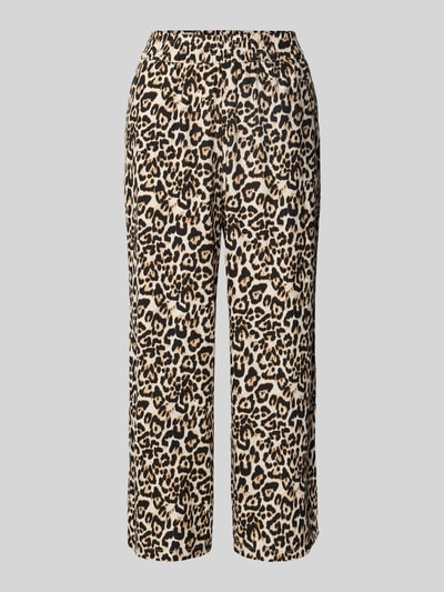 B.Young Linnen broek met elastische band, model 'FALAKKA' Zwart - 2