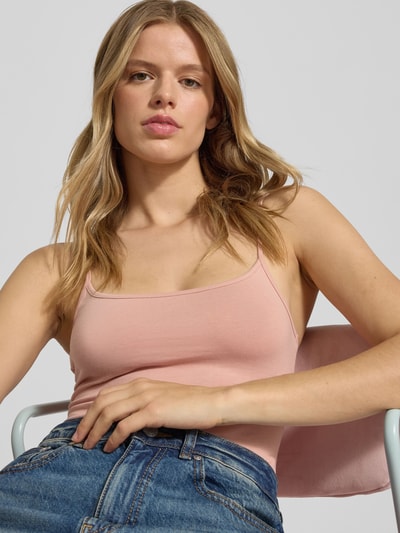 Review Trägertop mit verstellbaren Trägern Altrosa 3