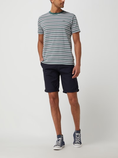 Esprit Relaxed Slim Fit Chino-Shorts mit Stretch-Anteil Marine 1