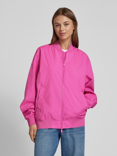 SAVE THE DUCK Bomberjacke mit Zweiwege-Reißverschluss Modell 'OLEN' Pink 4