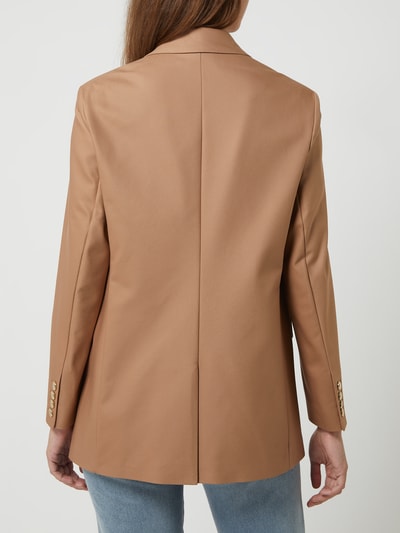 MOS MOSH Blazer van katoenmix, model 'Terry' Beige - 5