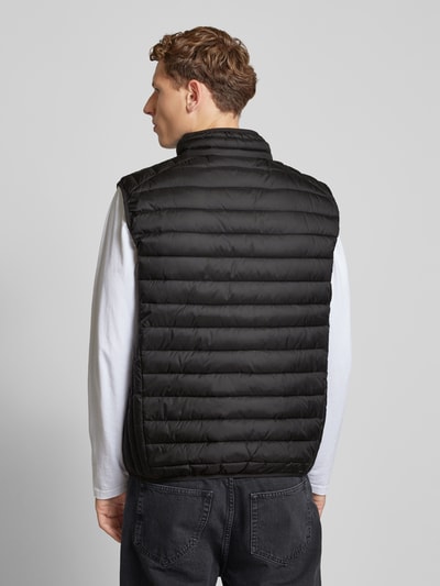 Ellesse Bodywarmer met ritszakken, model 'BARDY' Zwart - 5