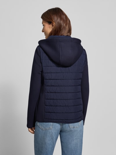 Christian Berg Woman Selection Gewatteerd jack met opstaande kraag Donkerblauw - 5