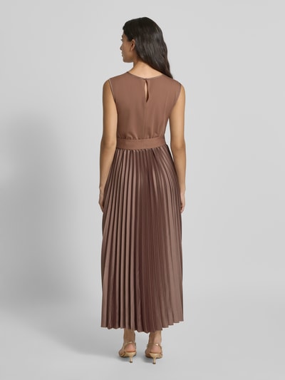 Weekend Max Mara Ausgestelltes Midikleid mit Lyocell-Viskose-Anteil Modell 'SAMUELE' Hellbraun 5