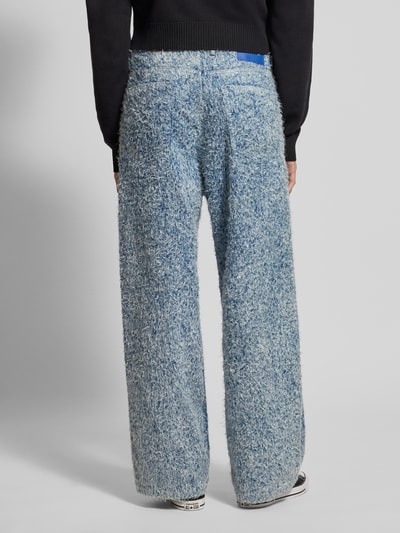 Hugo Blue Loose Fit Baggy Jeans aus Viskose-Mix Modell 'MASON' Hellblau 5