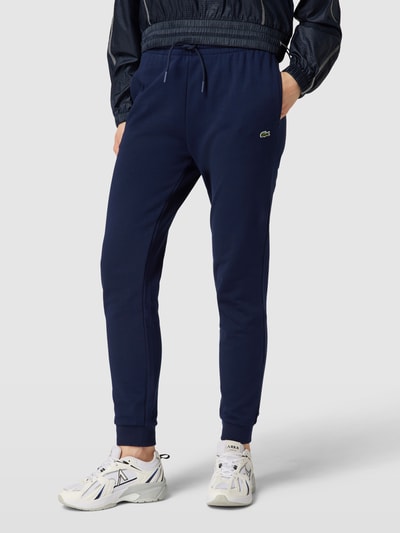 Lacoste Sport Sweatpants met labelpatch Donkerblauw - 4