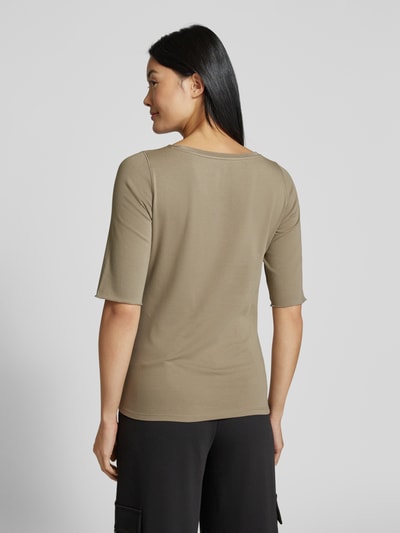 Marc Cain T-Shirt mit 3/4-Arm Oliv 5