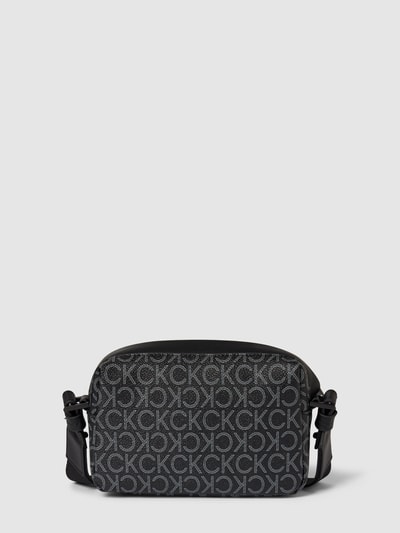 CK Calvin Klein Handtasche mit Logo-Muster und Schulterriemen Black 4