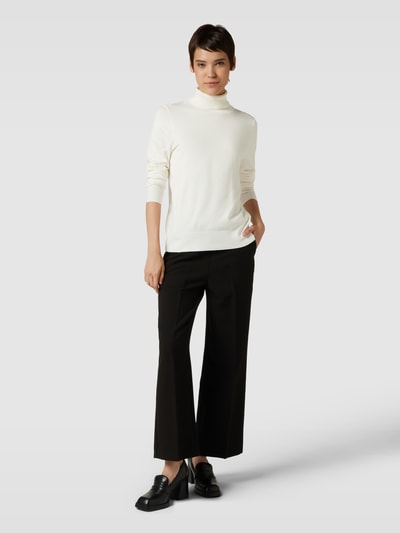 Christian Berg Woman Longsleeve mit Rollkragen Offwhite 1