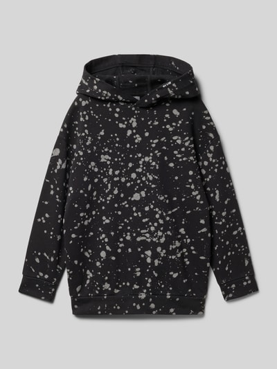 s.Oliver RED LABEL Oversized hoodie van katoenmix Zwart - 1