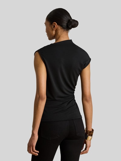 Lauren Ralph Lauren Slim Fit Top mit hochgeschlossenem Kragen BLACK 5