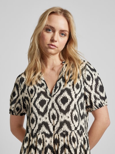 Only Mini-jurk van viscose Zwart - 3