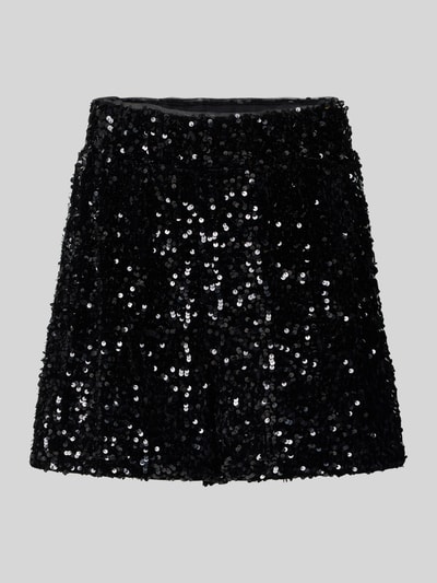 Only Regular Fit Shorts mit Paillettenbesatz Modell 'CONFIDENCE' Black 2