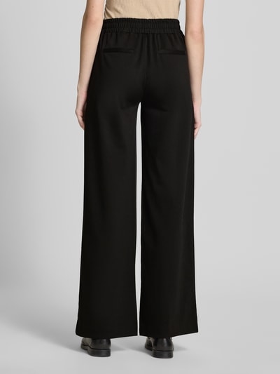 B.Young Wide Leg Stoffhose mit Bundfalten Modell 'Rizetta' Black 5