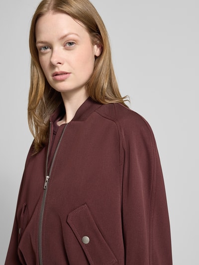 Drykorn Blazer mit Reißverschluss Modell 'MARHAM' Bordeaux 3