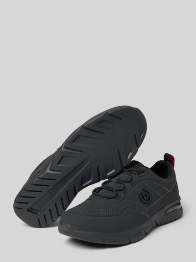bugatti Sneaker mit Logo-Applikation Modell 'Nubola' Black 4