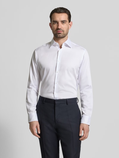 BOSS Regular Fit Businesshemd aus reiner Baumwolle Modell 'H JOE KENT' Weiss 4