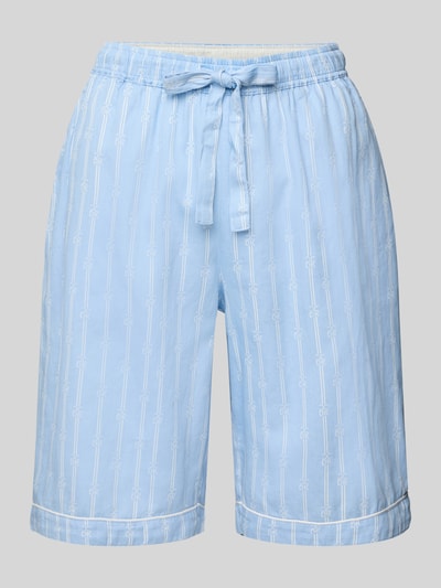 CCDK Copenhagen Spodnie od piżamy z elastycznym pasem model ‘Victoria’ Jasnoniebieski 1