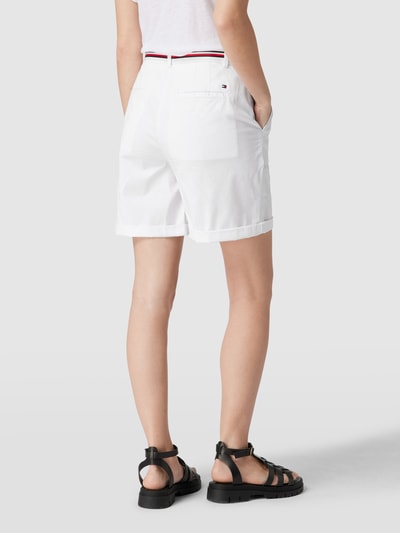 Tommy Hilfiger Bermudashorts mit seitlichen Eingrifftaschen Weiss 5