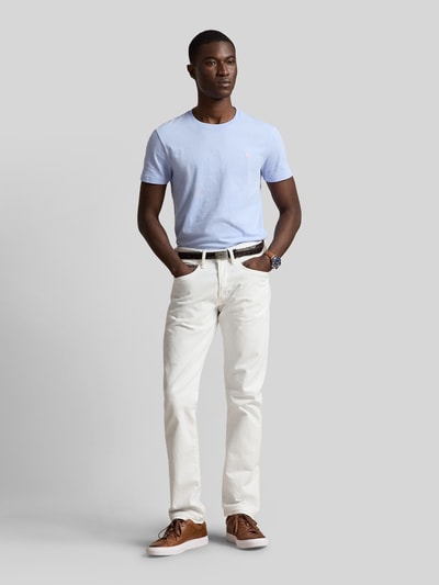 Polo Ralph Lauren męski t-shirt o kroju regular fit z czystej bawełny Jasnoniebieski 1