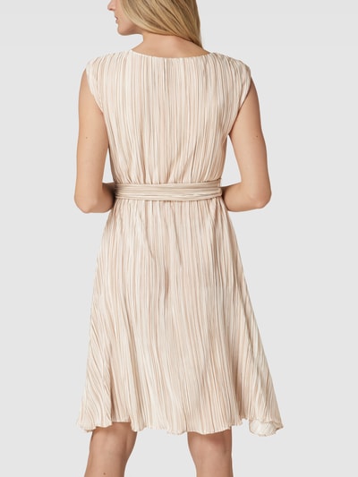DKNY Knielange jurk met plissévouwen Donkerblauw - 5