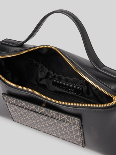 CK Calvin Klein Make-uptasje met logomotief en draagband Zwart - 3