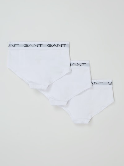 Gant Panty mit Stretch-Anteil im 3er-Pack  Weiss 3