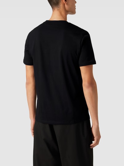 HUGO T-Shirt mit Label-Print Modell 'Dalpaca' Black 5