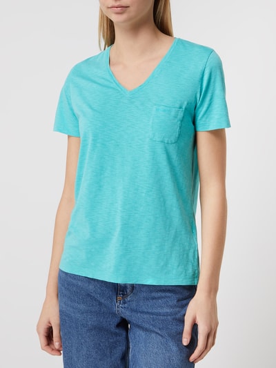 Superdry T-Shirt aus Slub Jersey Aqua 4