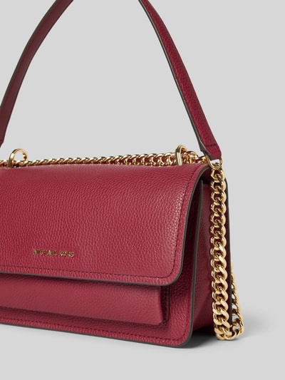 MICHAEL Michael Kors Shoulder Bag mit Logo-Applikation Modell 'Claire' Bordeaux 3