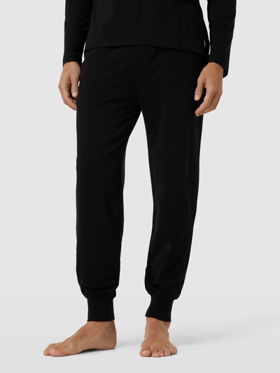 Polo Ralph Lauren Underwear Sweatpants mit elastischem Logo-Bund Modell 'LIGHTWEIGHT' Black 4