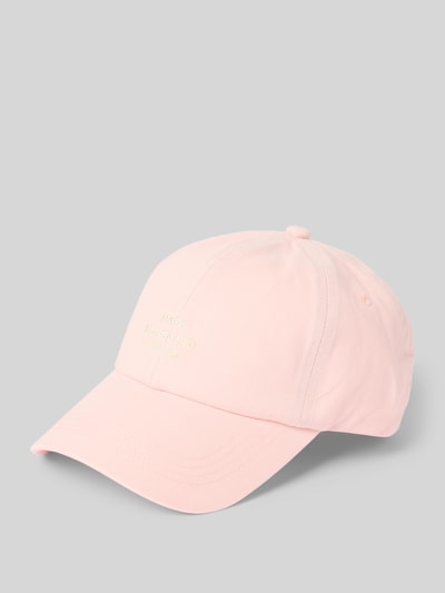 MADS NØRGAARD Basecap mit Label-Stitching Rose 1