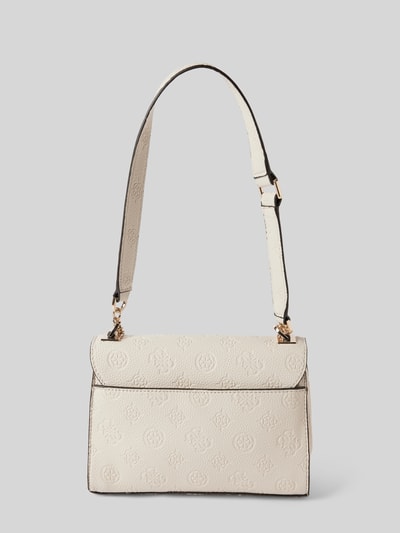 Guess Handtasche mit Label-Applikation Modell 'CRESIDIA' Offwhite 4