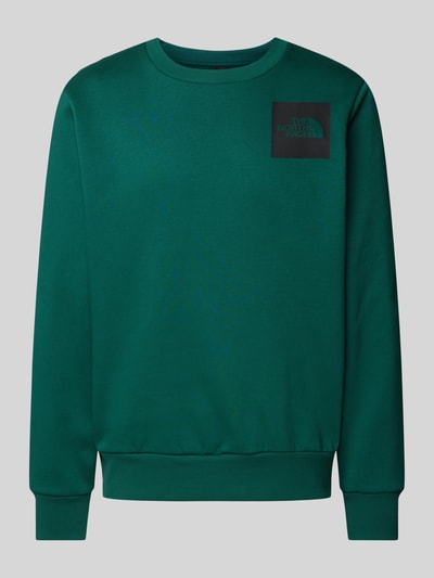 The North Face Sweatshirt mit Label-Print Gruen 2