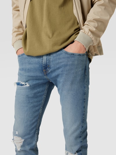 Levi's® Jeansy z naszywką z logo model ‘Taper’ Jeansowy niebieski 3