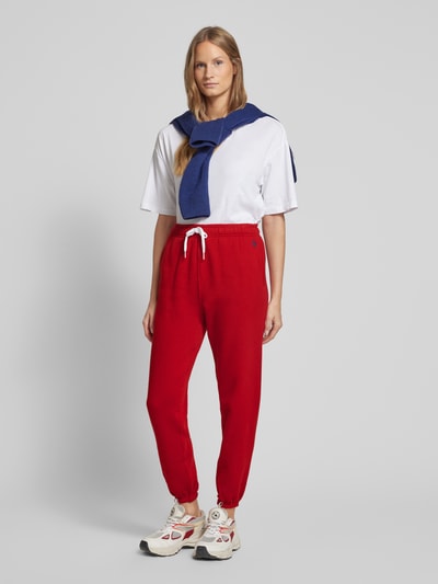 Polo Ralph Lauren Sweatpants mit elastischem Bund Modell 'ATHLET' Rot 1