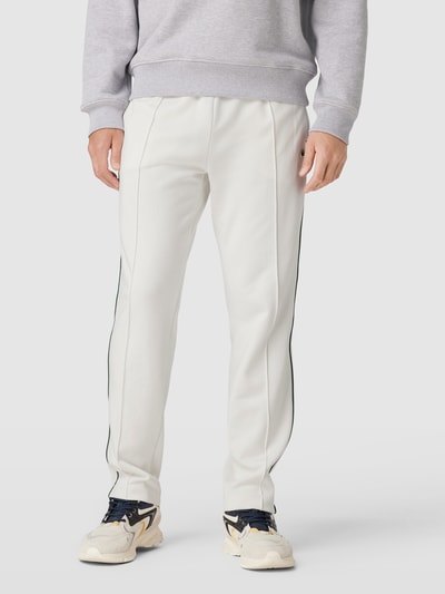 Lacoste Sweatbroek met elastische band Offwhite - 4