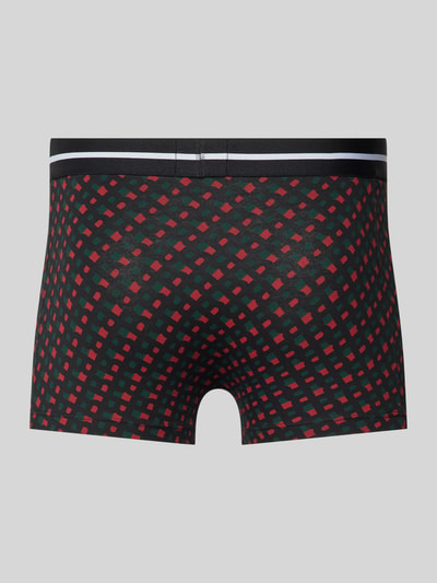 BOSS Boxershort met elastische band in een set van 3 stuks Donkerrood - 3