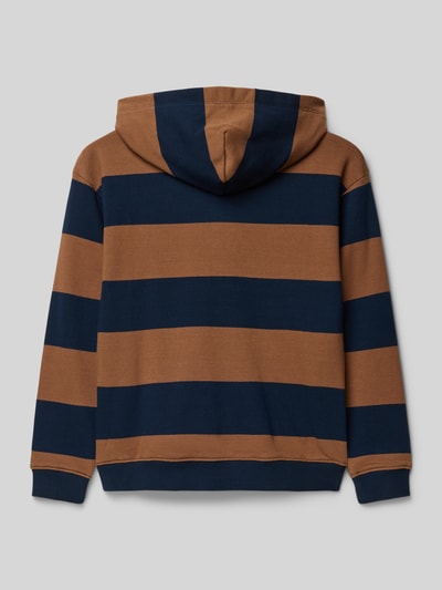 Tommy Hilfiger Teens Regular fit hoodie van katoenmix Cognac - 3