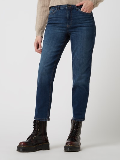 ICHI Straight fit jeans met stretch, model 'Raven' Jeansblauw - 4