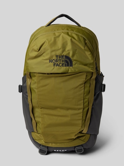 The North Face Rugzak met labelstitching Olijfgroen - 2