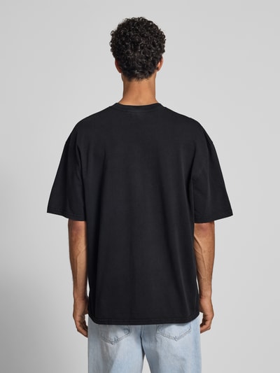 Pegador Oversized T-shirt met labelprint Zwart - 5