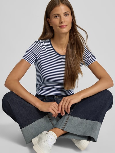 Christian Berg Woman T-Shirt mit Rundhalsausschnitt Dunkelblau 3